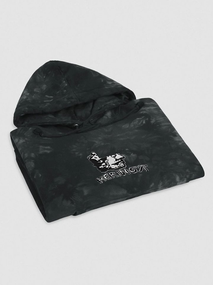HERINGA LOGO EMBROIDERED CHAMPION TIE-DYE HOODIE product image (2)