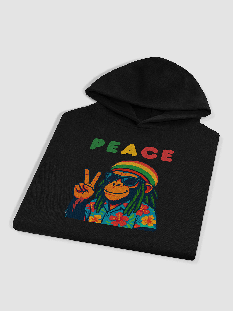 Chill Monkey Peace Sign Hoodie product image (9)
