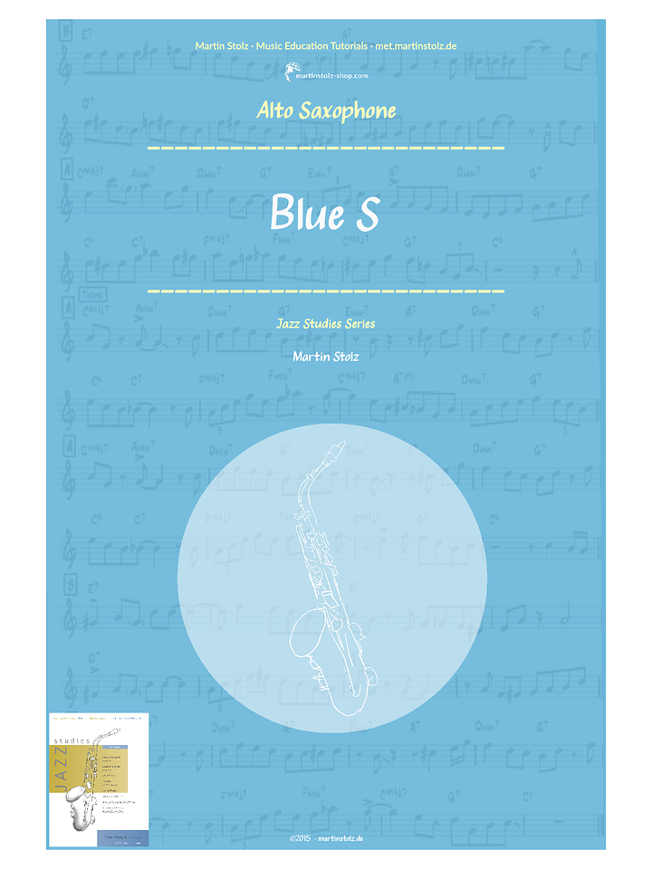 Blue S - Alto Saxophone product image (1)