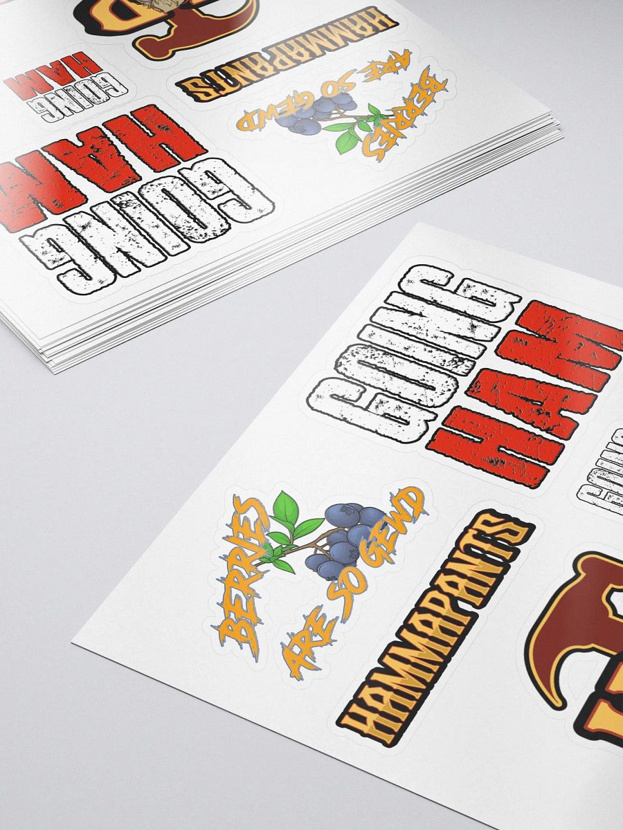 Hammapants Sticker Collage #2 product image (5)