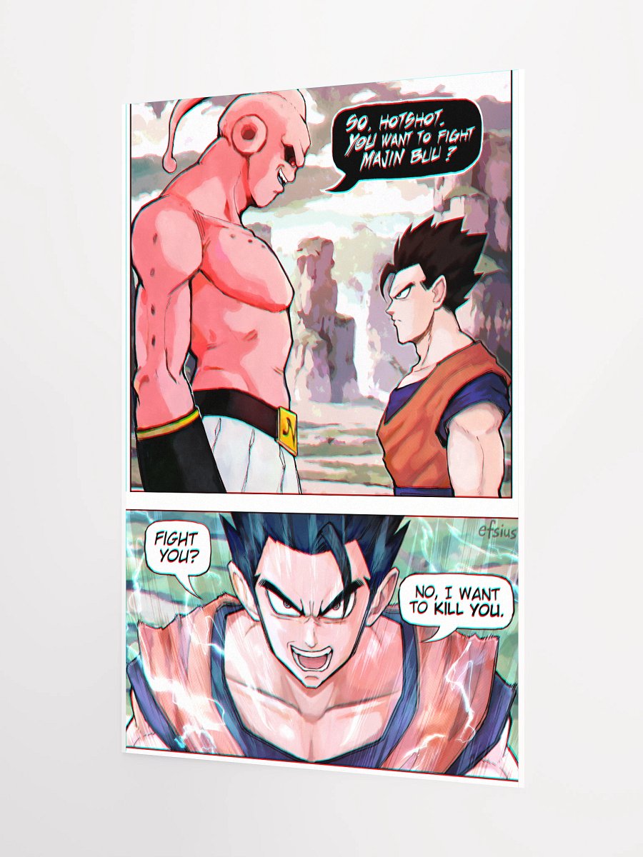 Gohan aura moment 12x18 in. product image (3)