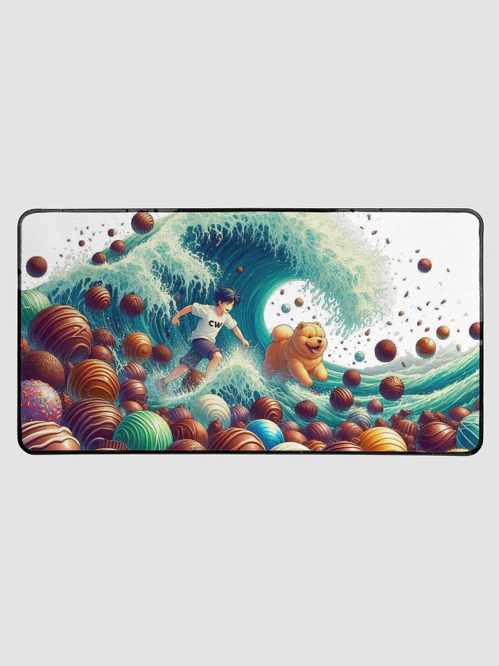 Wave of Wonder Desk Mat product image (1)