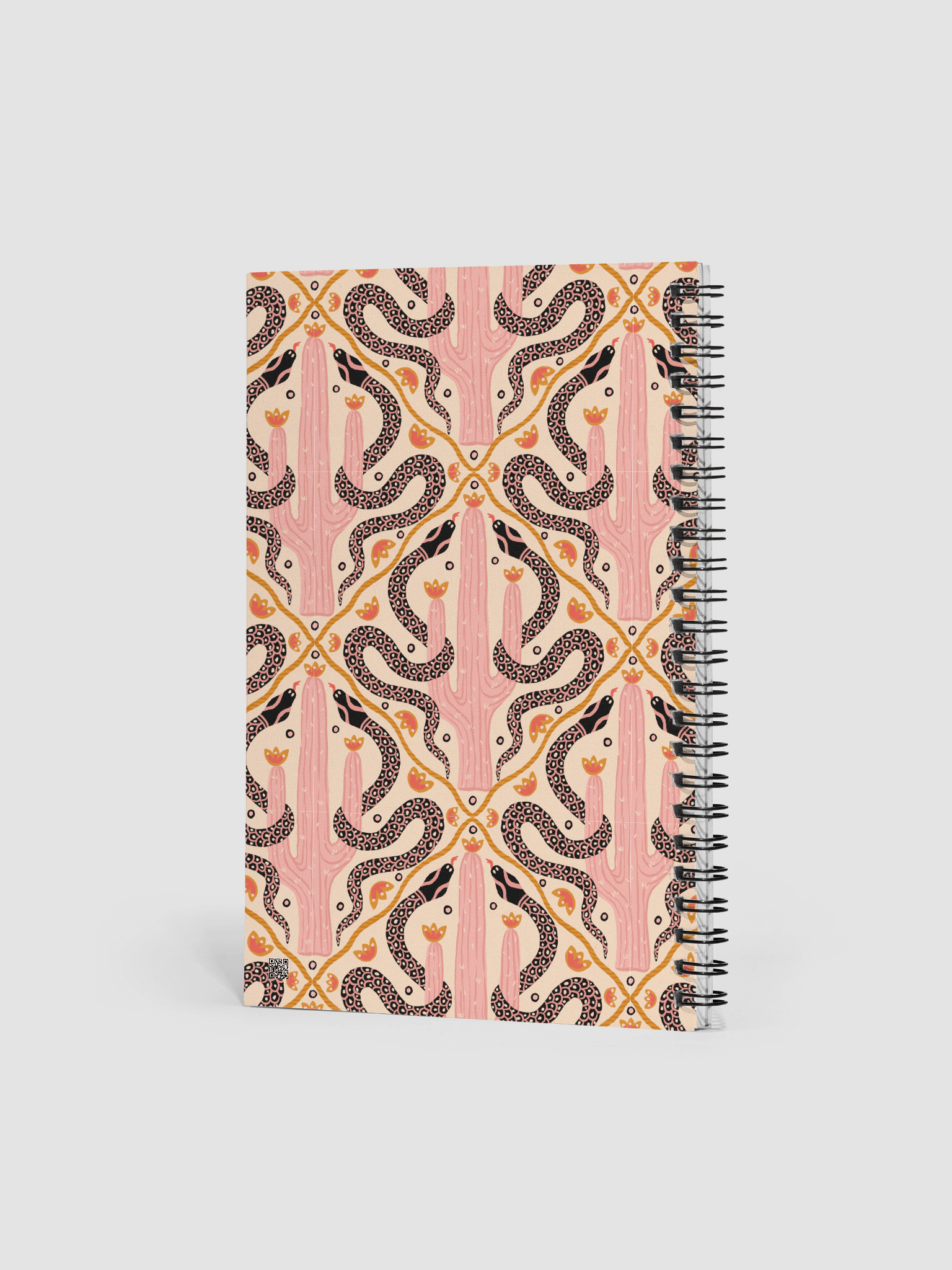 Saguaro and Snake Spiral Notebook product image (2)