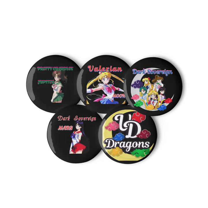 sailor moon badges product image (3)