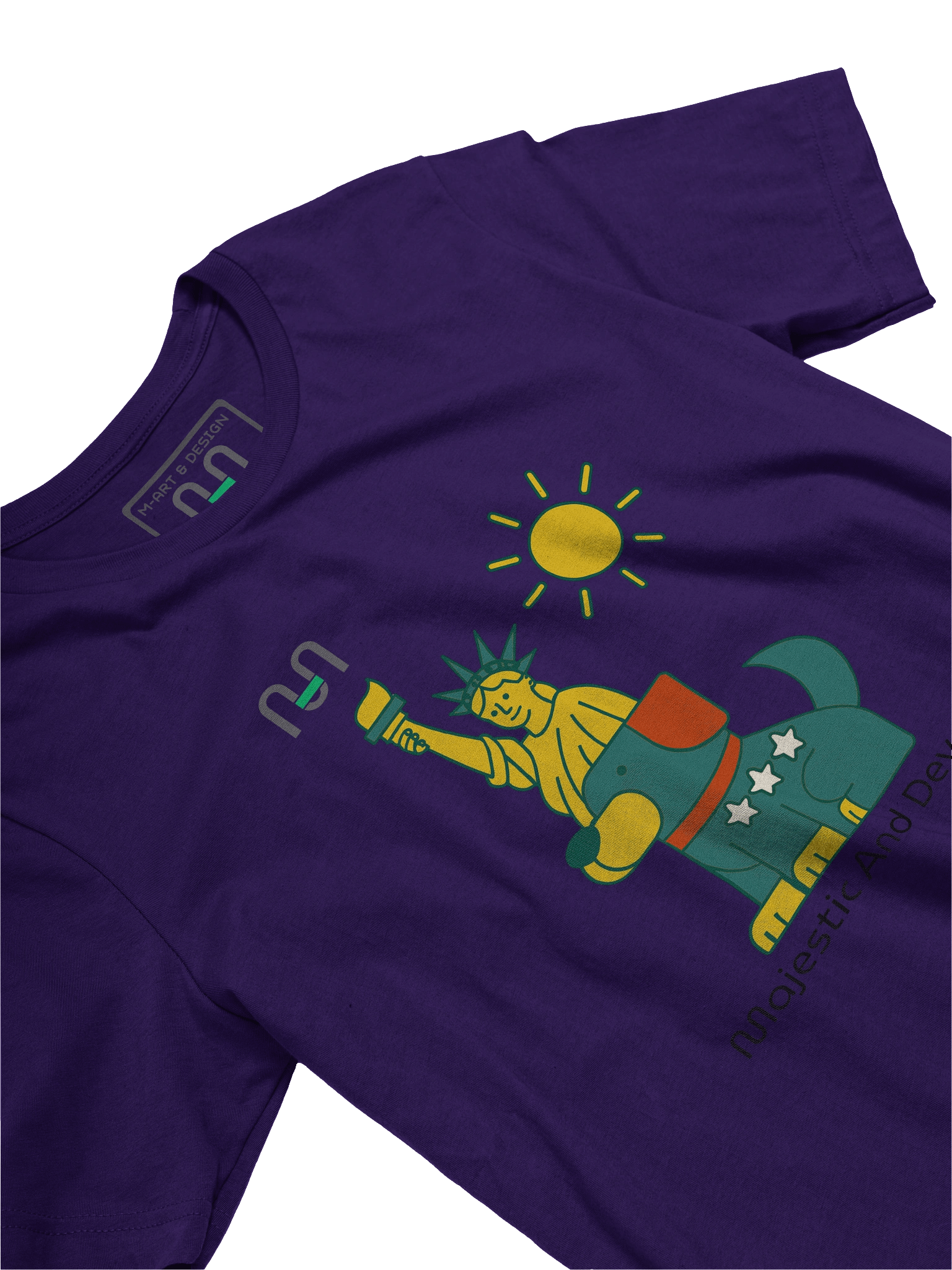 Star Spangled Pup – Patriotic Pooch Tee – M Style - M-Art & Design product image (22)