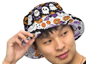 Halloween Spooktacular Reversible Bucket Hat product image (1)