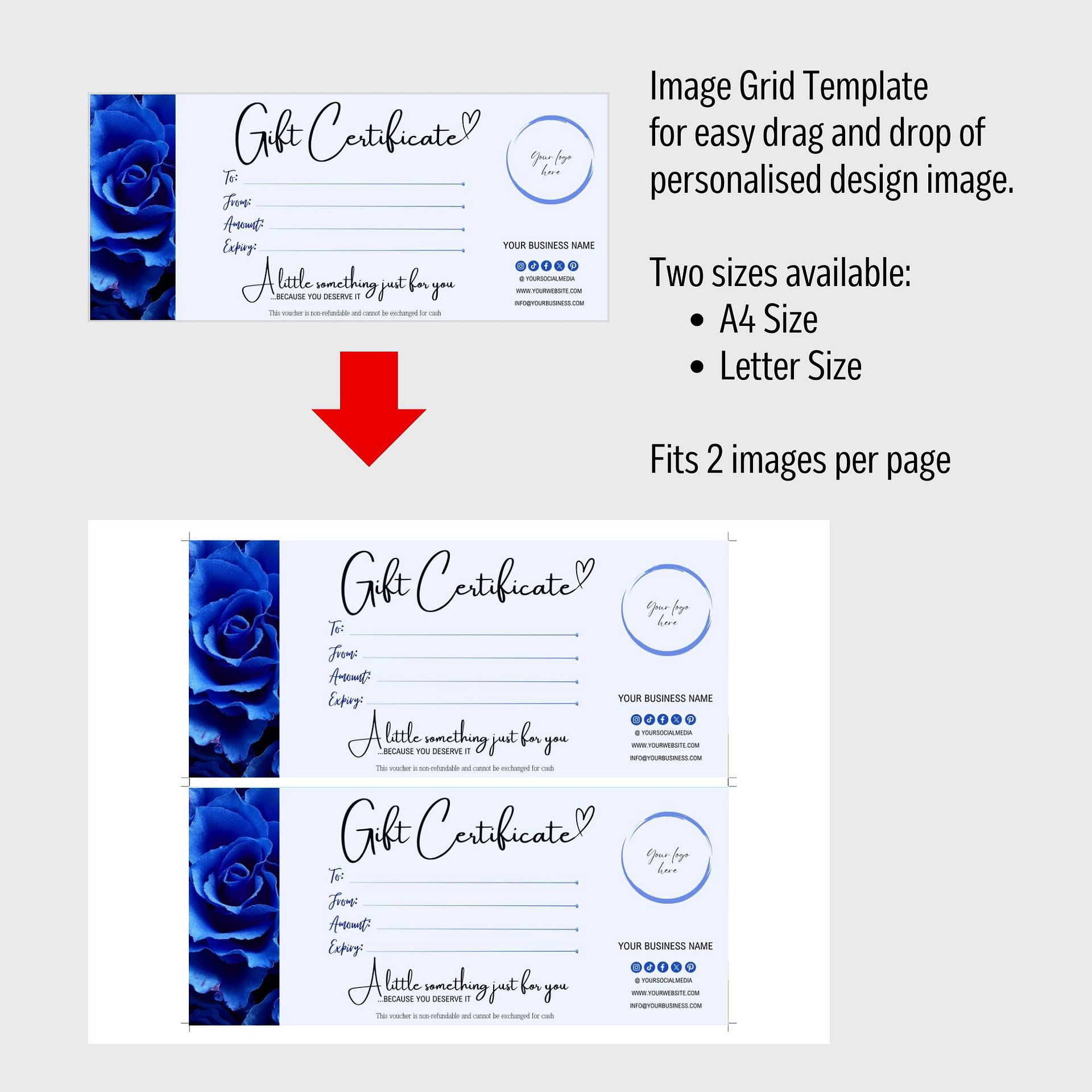 Celestia - Gift Certificate Template product image (8)