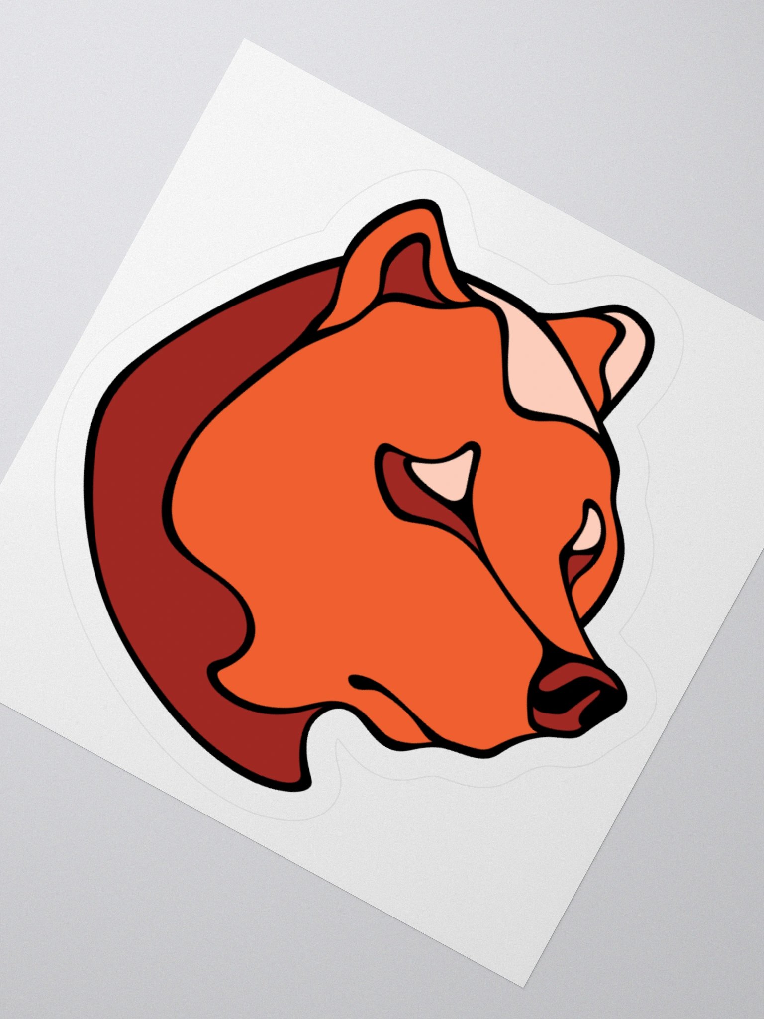 Gentle Bear - Small/Medium Kiss Cut Sticker product image (2)