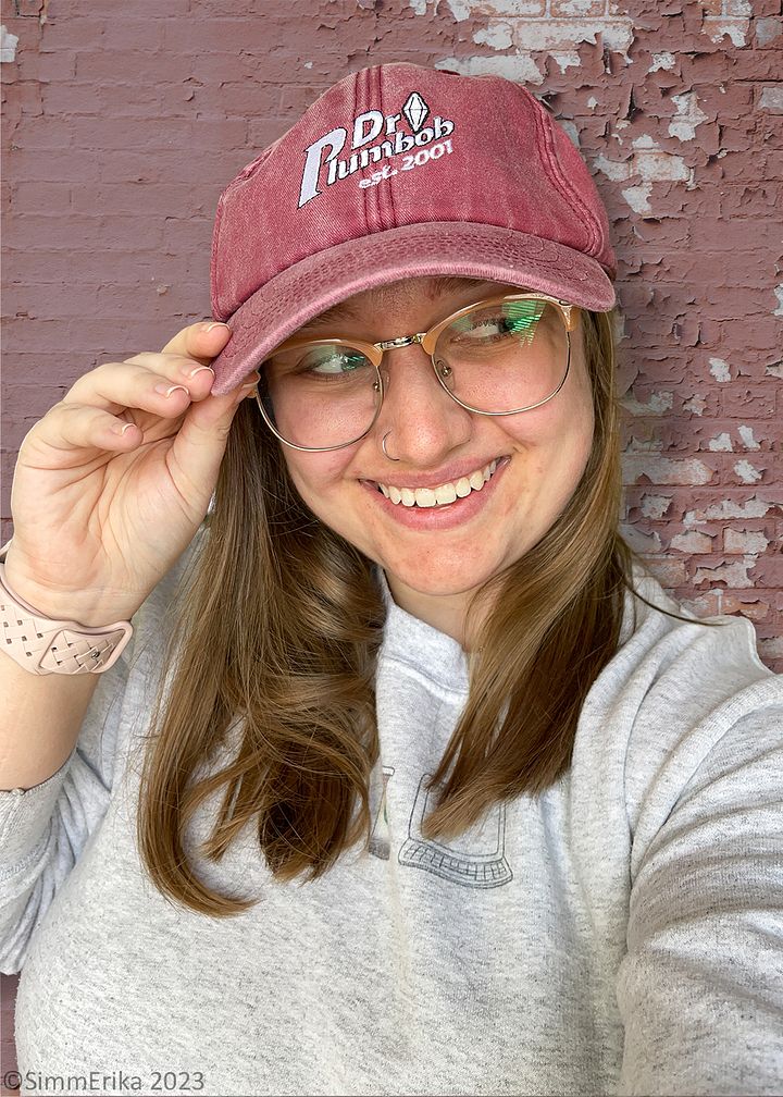 Dr. Plumbob Vintage Dad Hat product image (1)