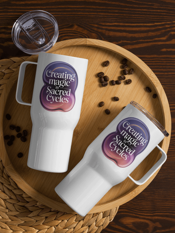 Sacred Cycles Human Design Reflector Travel Mug product image (2)