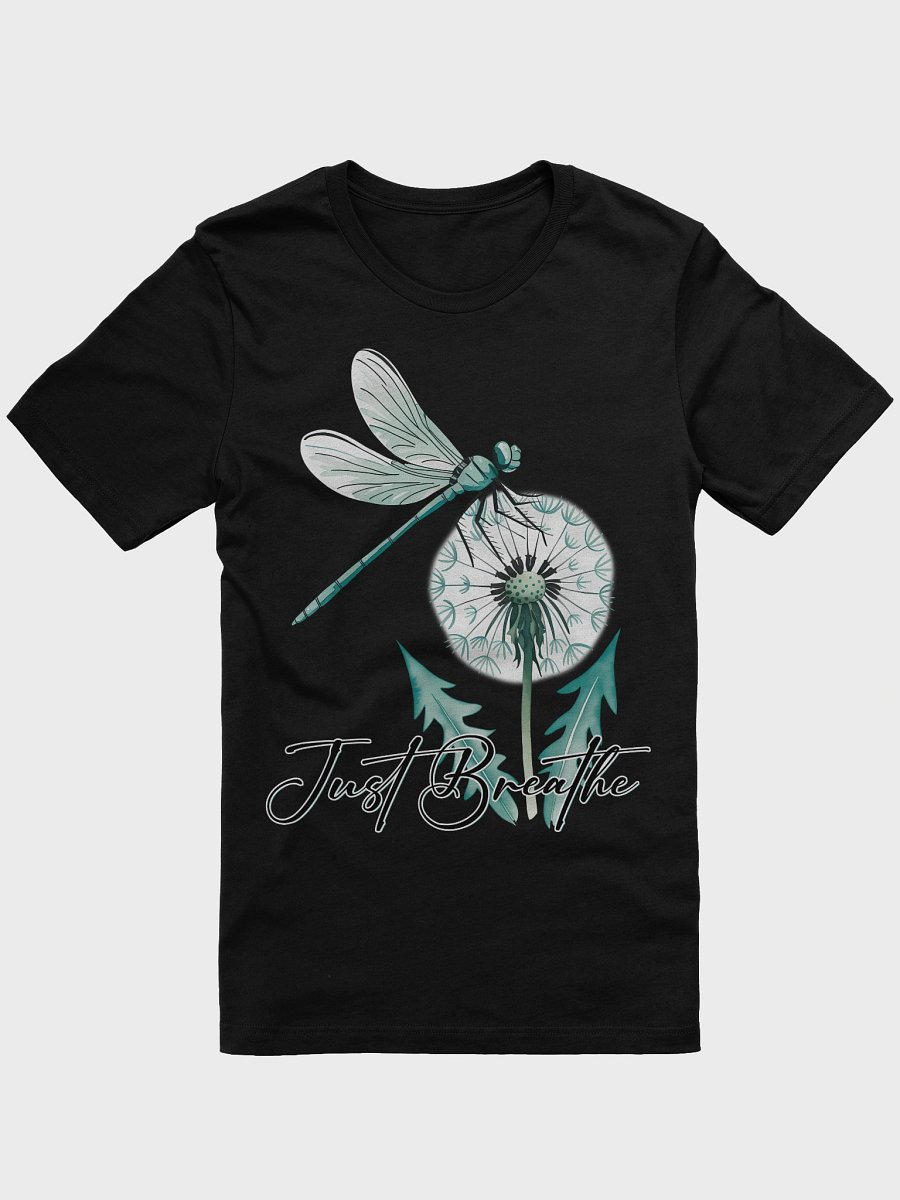Dragonfly Dandelion Just Breath T-Shirt product image (2)