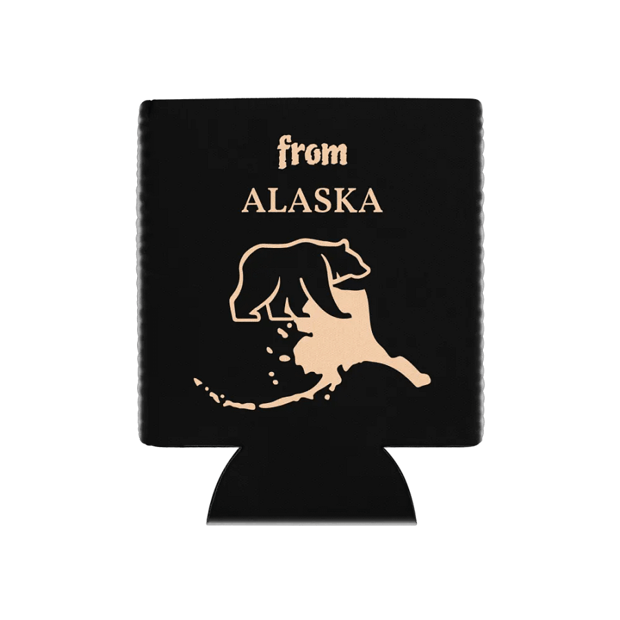 Sassy Alaska Stylized Can Cooler product image (1)