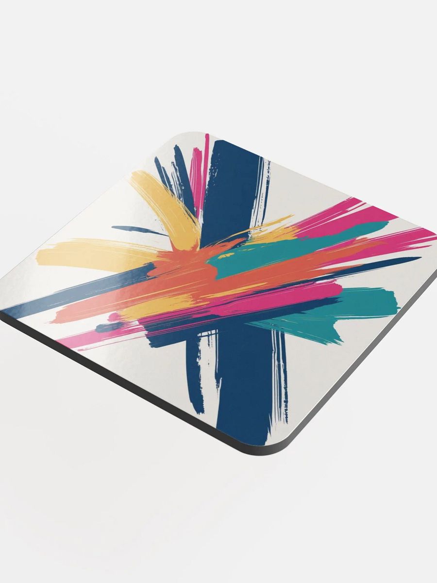 Abstract Multicolor Coaster product image (4)