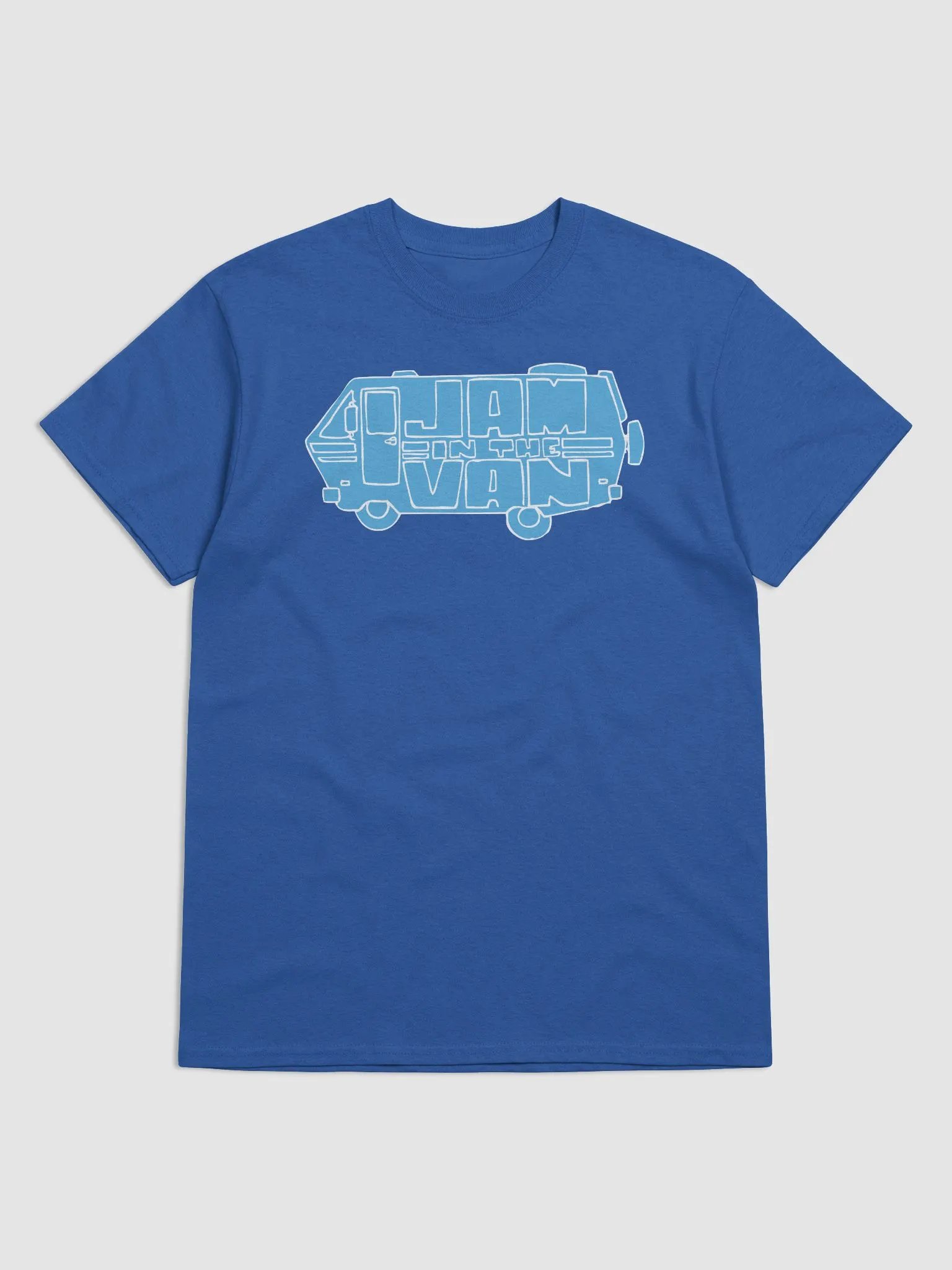 Jam in the Van LOGO Tee (Blue) product image (1)