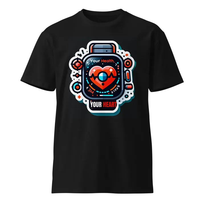 Heartbeat ECG Tracker T-Shirt product image (1)