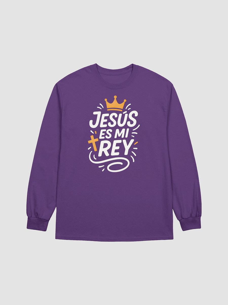 Camiseta Unisex Manga Larga | Jesús es mi Rey product image (13)