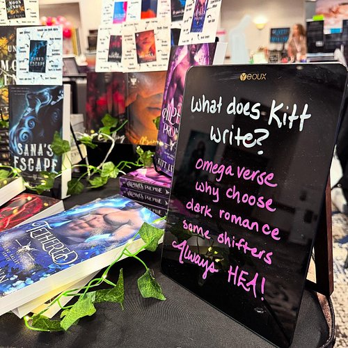 I can’t wait to see you guys!!! 

Kiss & Tell baby!!

#kittlynnauthor #kissandtell #booksigning