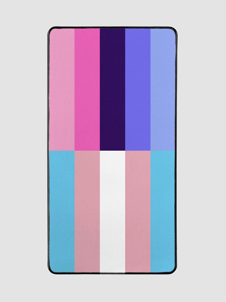 Trans/Omni Flag Desk Mat 15.5