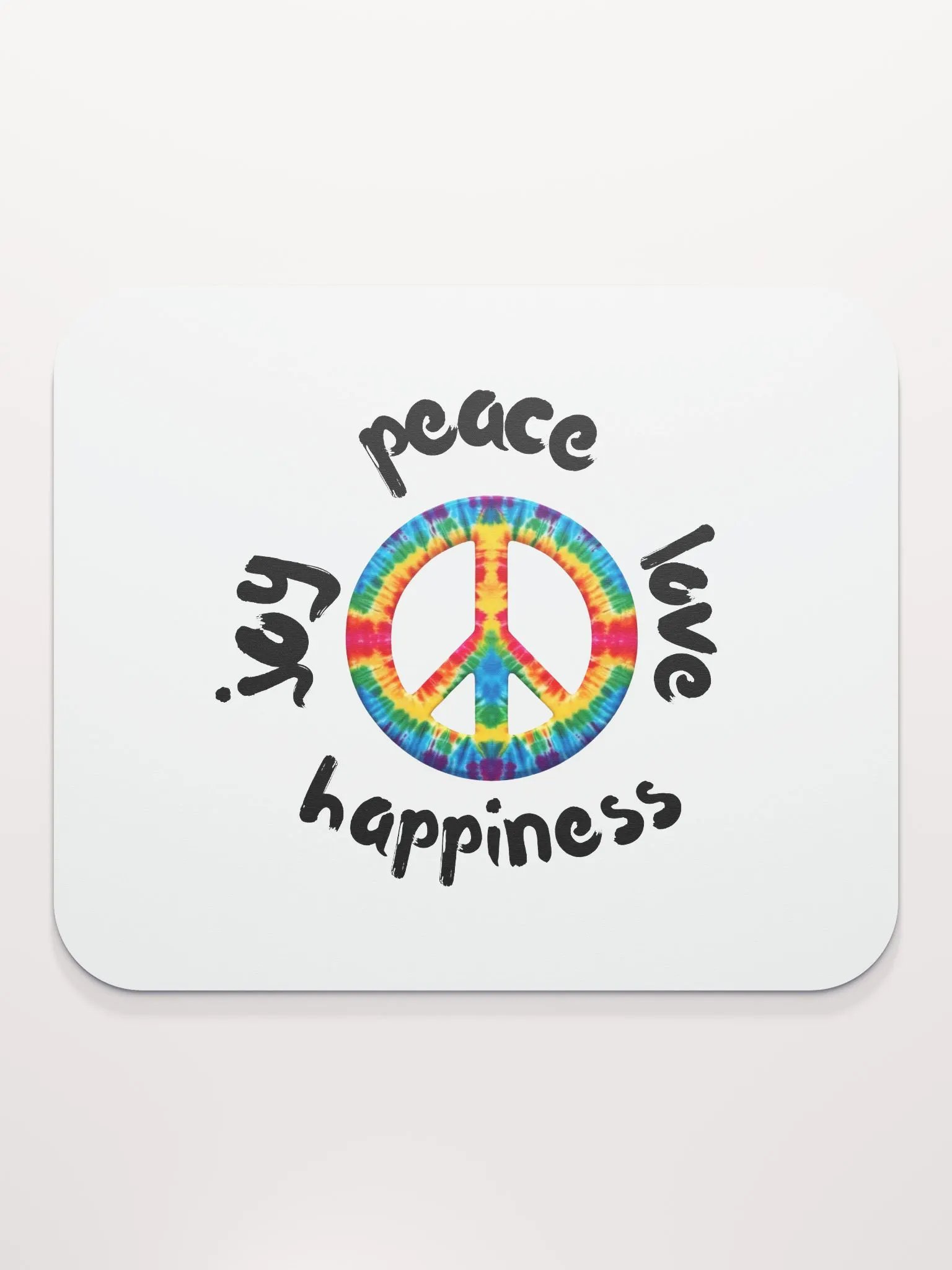 Tie-Dye Peace Mouse Pad product image (2)