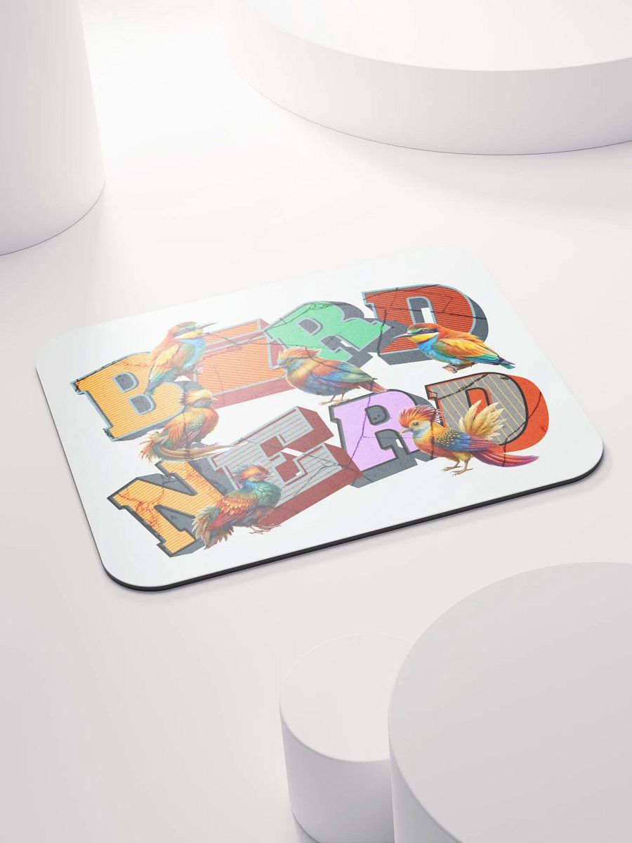 Bird Nerd Avian Alphabet Mouse Pad product image (4)
