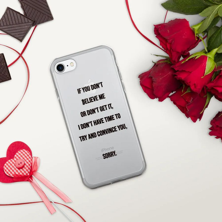 SATOSHI Quote - iPhone Clear Case product image (9)