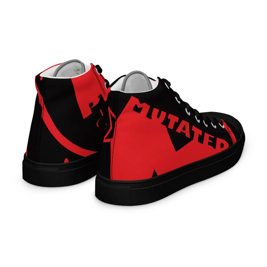 Mutated Pixel Comics High Top Canvas Shoes product image (11)