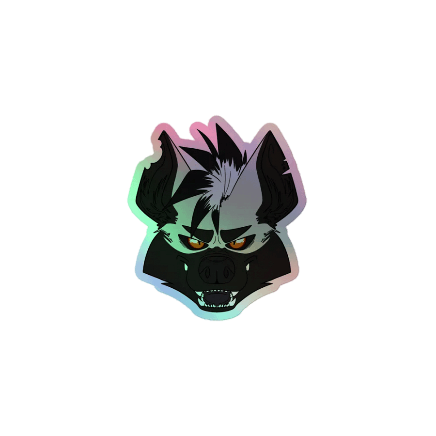 Spade the Yeen Holo Sticker product image (1)