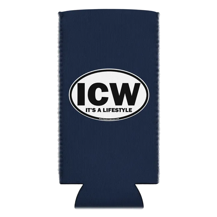 ICW-It's A Lifestyle - Dark Blue Can Koozie product image (2)