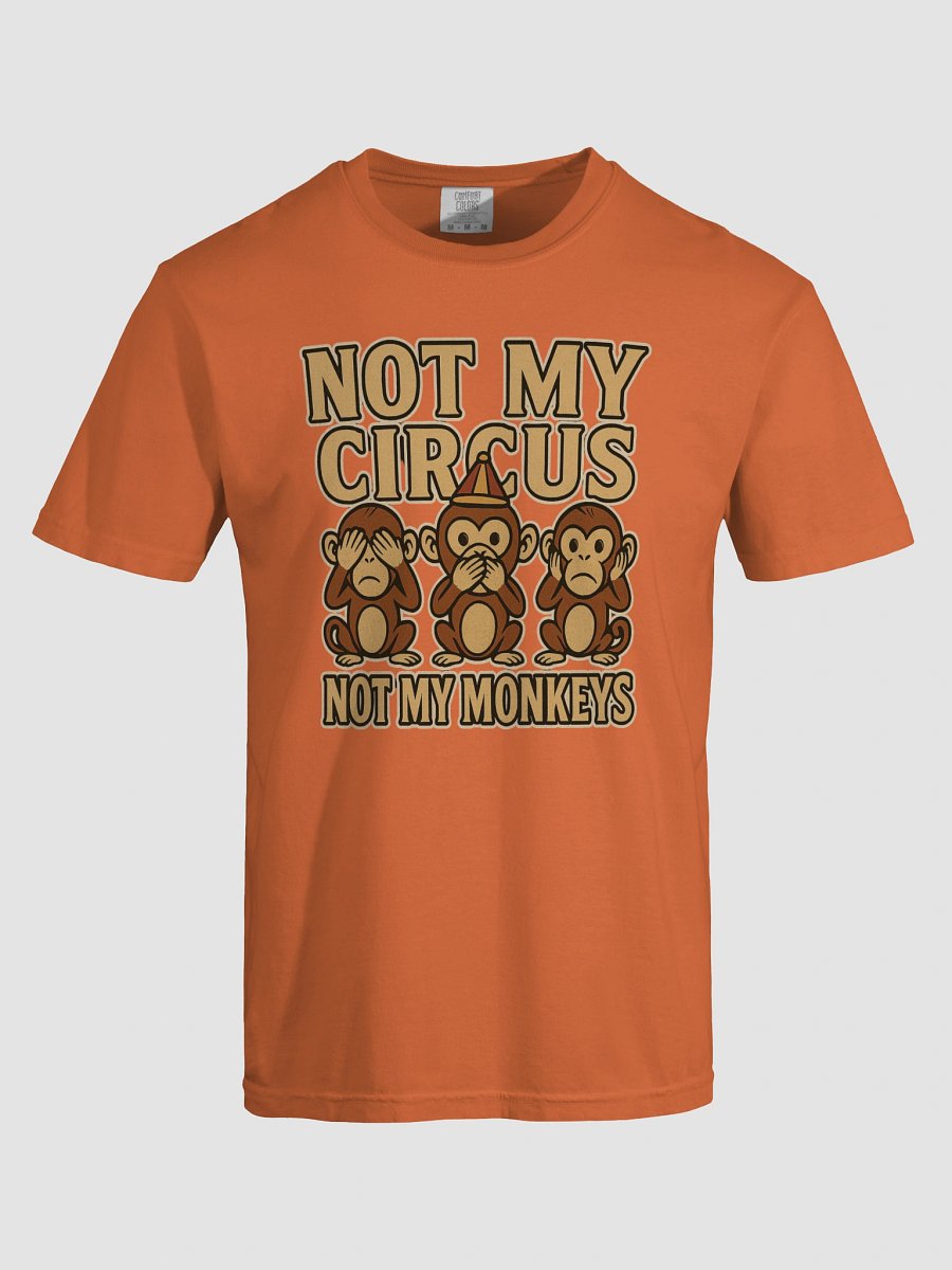 Not My Circus, Not My Monkeys Graphic Tee product image (76)