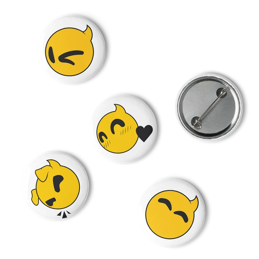 Digi Emote Pin Button Set product image (2)