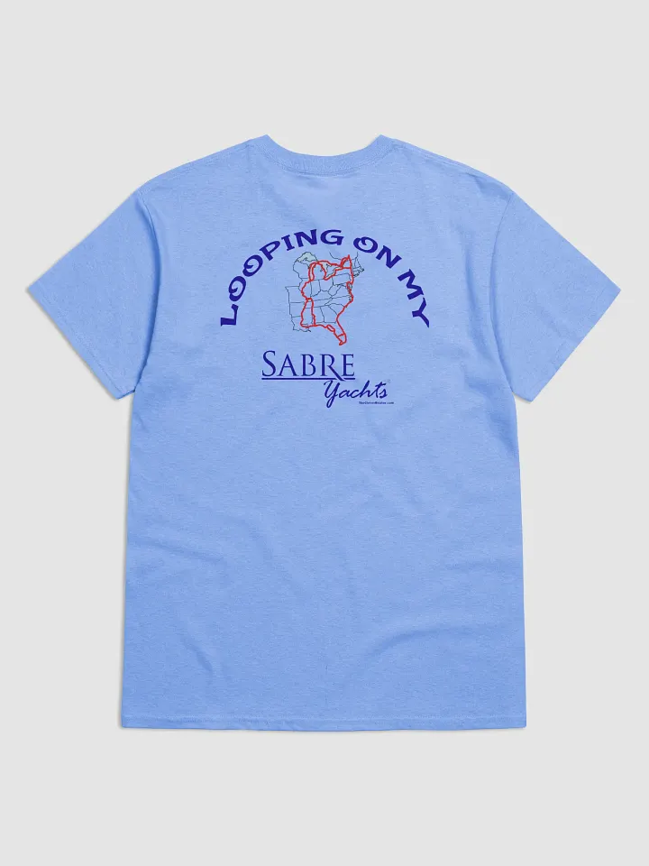 Looping On My Sabre - T-Shirt - Light Shirt w/Blue Logo product image (1)