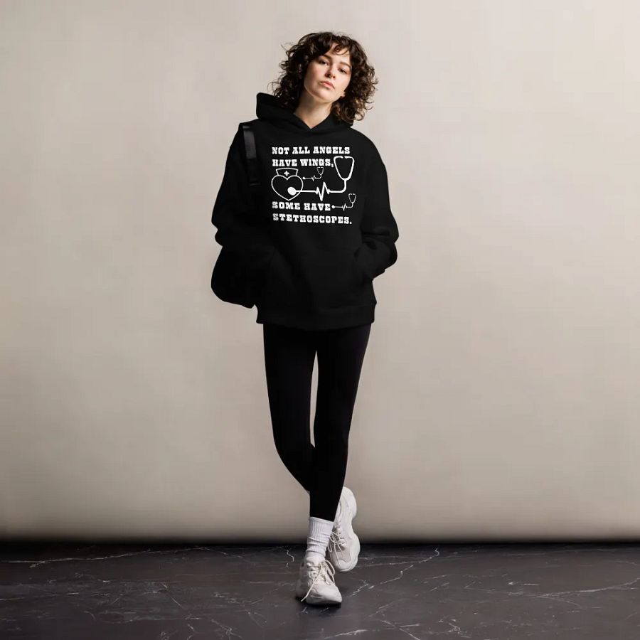 Geometric Heart Equations Hoodie product image (8)