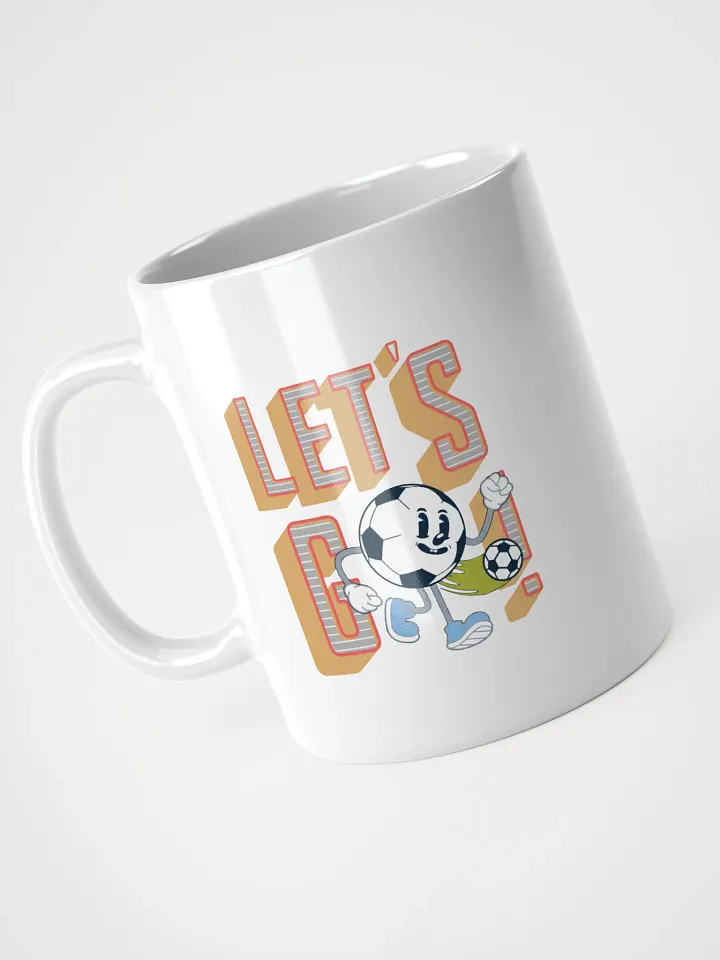 Lets Go Mascot Soccer Ball Mug product image (2)