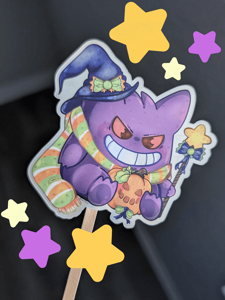 Poke Gengar 🌖🎃 (Holographic) product image (2)