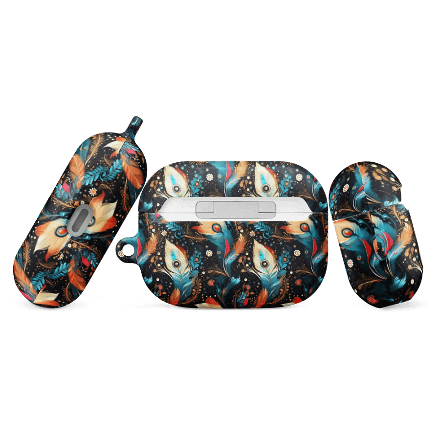 Ethereal Feathers All-Over Print AirPods® Case product image (9)