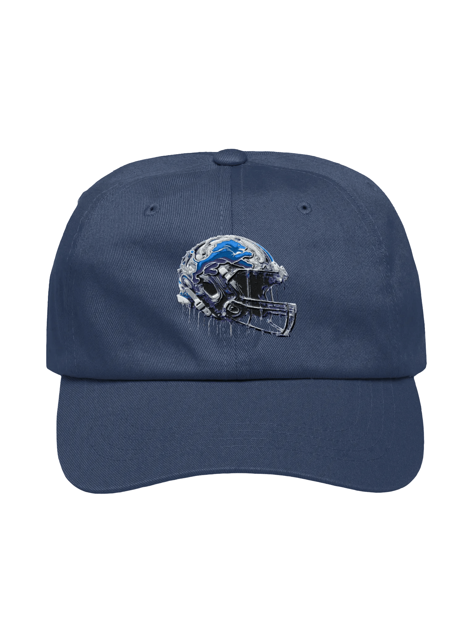 Frozen Lion Football Helmet Dad Hat product image (3)