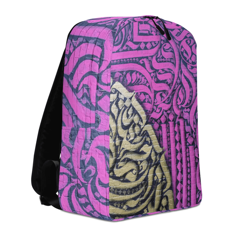 Pink and Gold Calligraphy Bag (LEFT SIDE) product image (4)