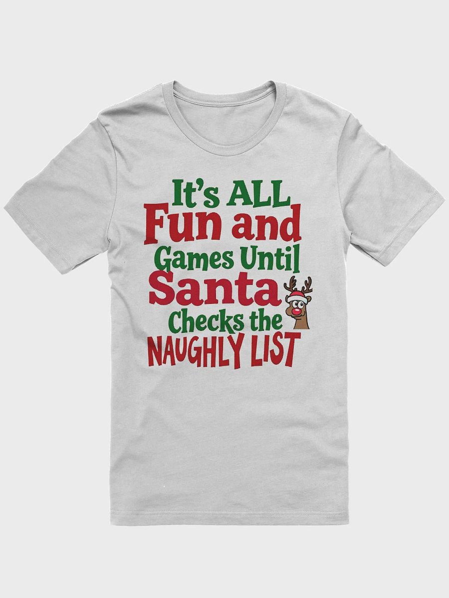 Naughly List Festive T-Shirt product image (5)