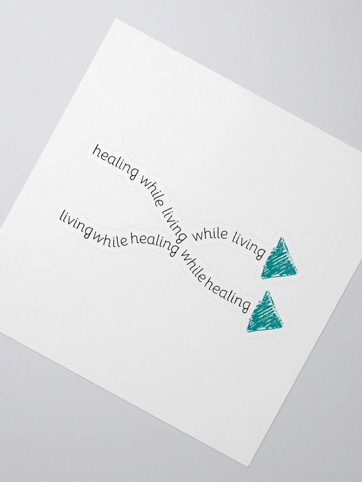 Healing While Living (Option 2) Stickers product image (6)
