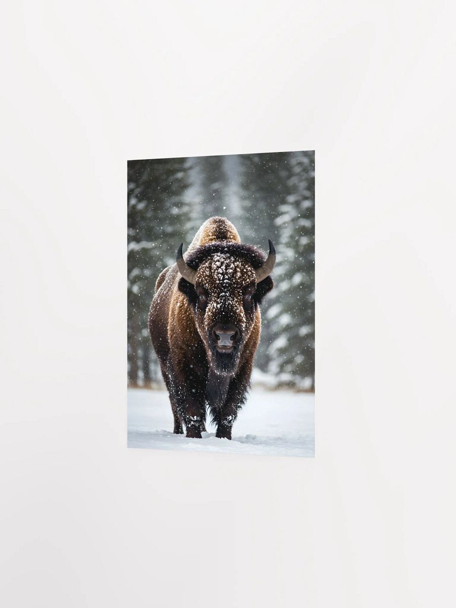 The Frosty Guardian: The Mighty Bison Poster product image (11)