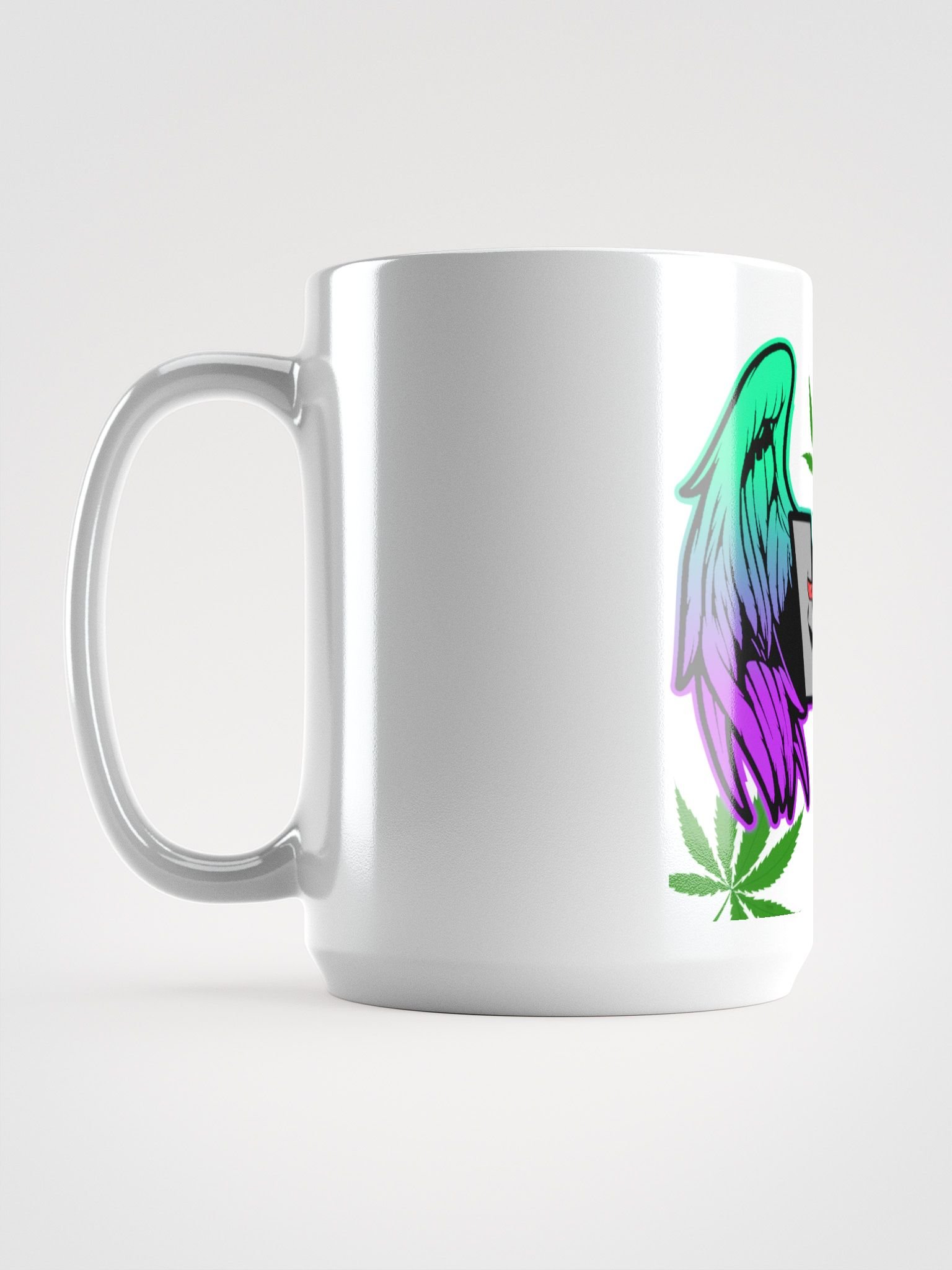 Menacing 'W' Wings Glossy Mug product image (1)