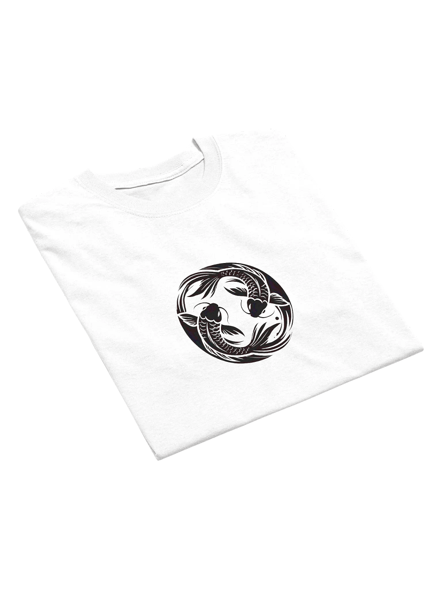 Balance Koi Fish Monochrome T-Shirt product image (2)