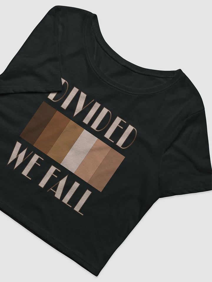 Divided We Fall - Skin Colour One - Bella+Canvas Women's Crop Tee product image (2)