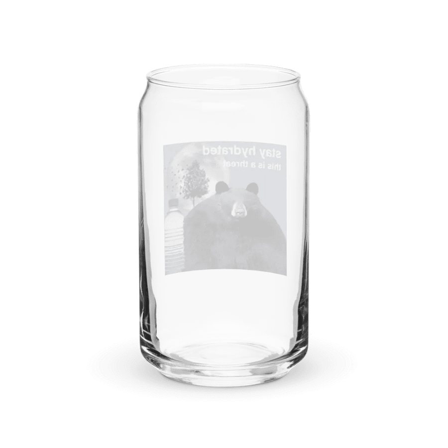 Stay Hydrated Glass Cup product image (3)