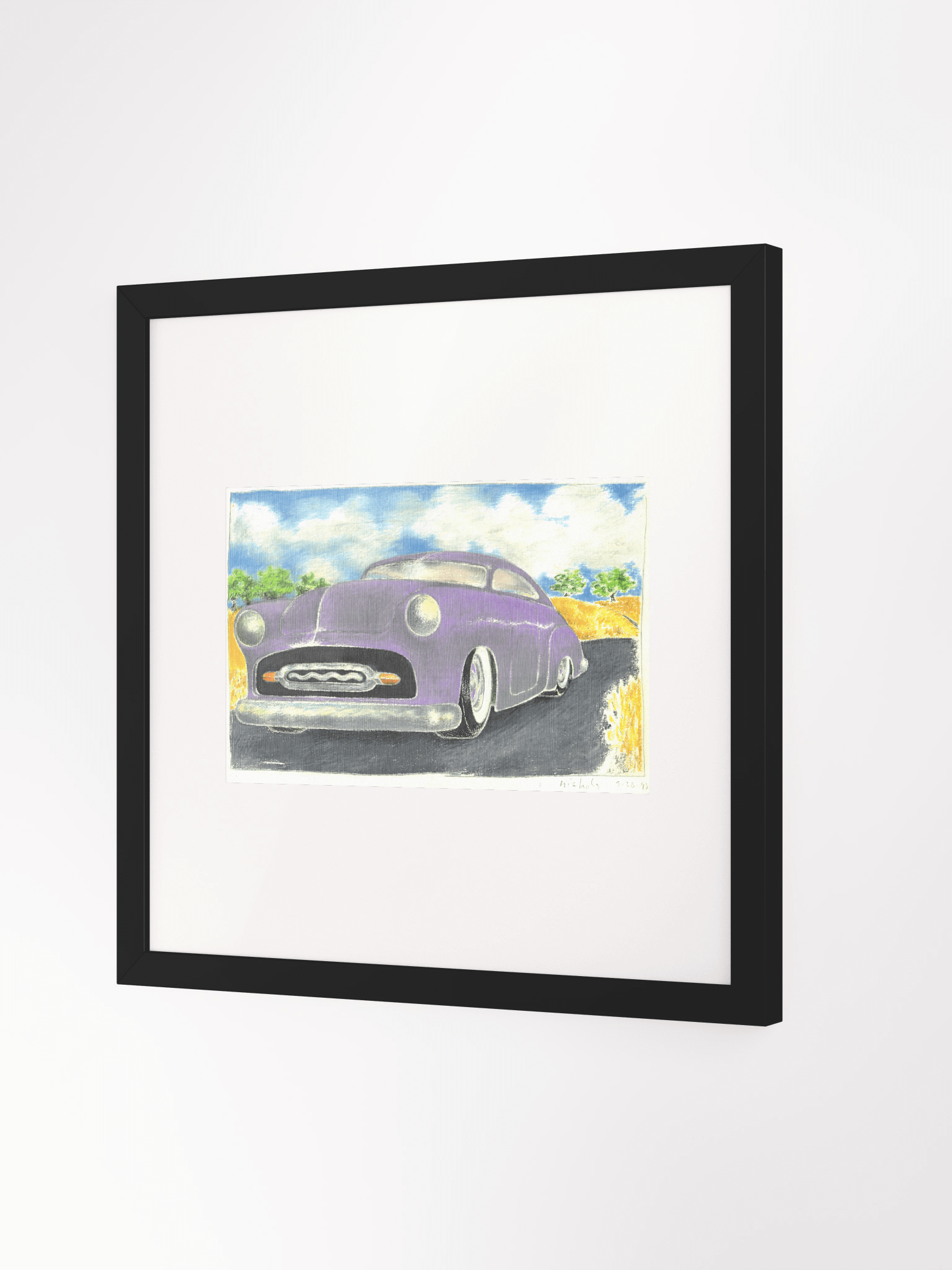 Low Custom 09.28.93 print framed product image (2)