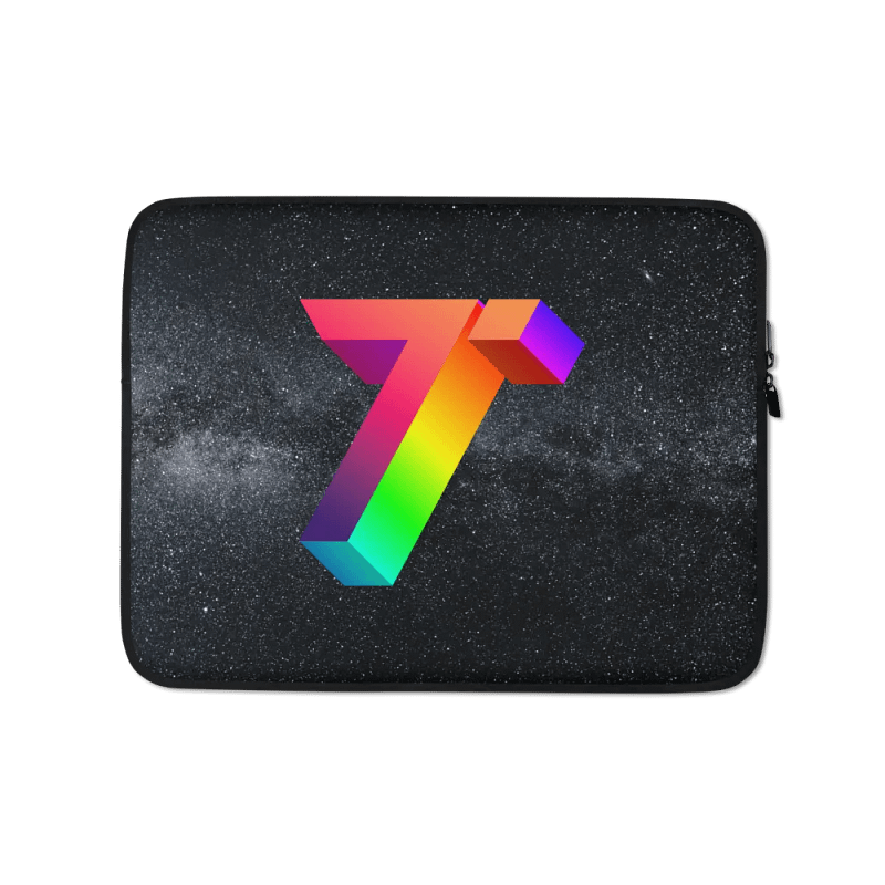 Tobu Laptop Sleeve 3D Logo Galaxy