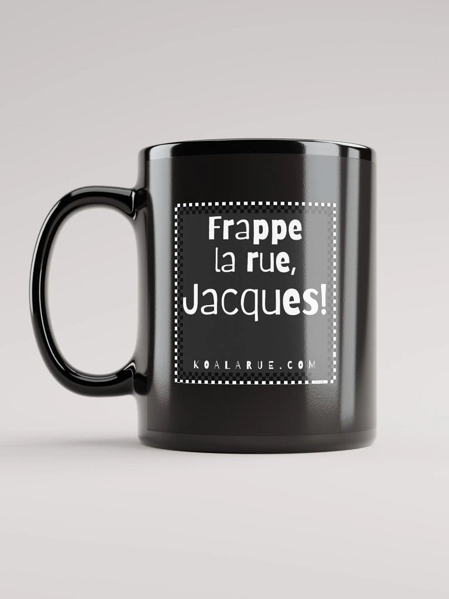 FRAPPE LA RUE • BLACK MUG product image (11)