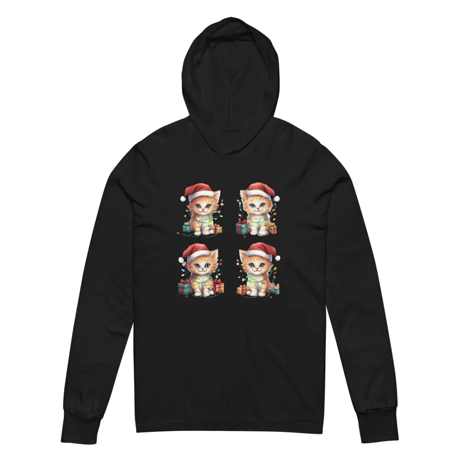 Santa Kittens Holiday Hoodie product image (2)