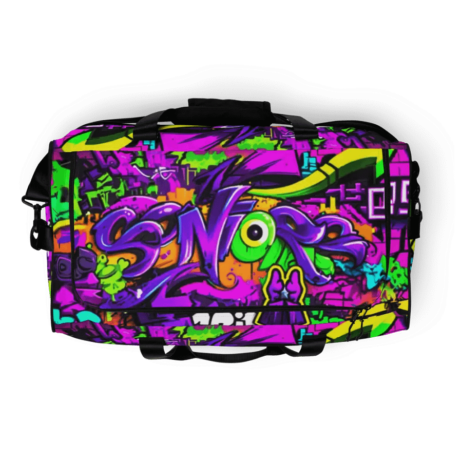 Urban Style: Graffiti Duffel Bag - The Ultimate Gym Companion product image (8)