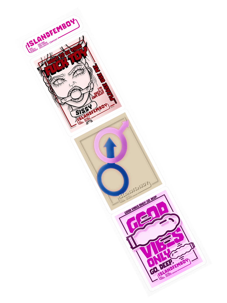 ISLANDFEMBOY : Sissy Sticker Pack : Femboy : Twink product image (3)